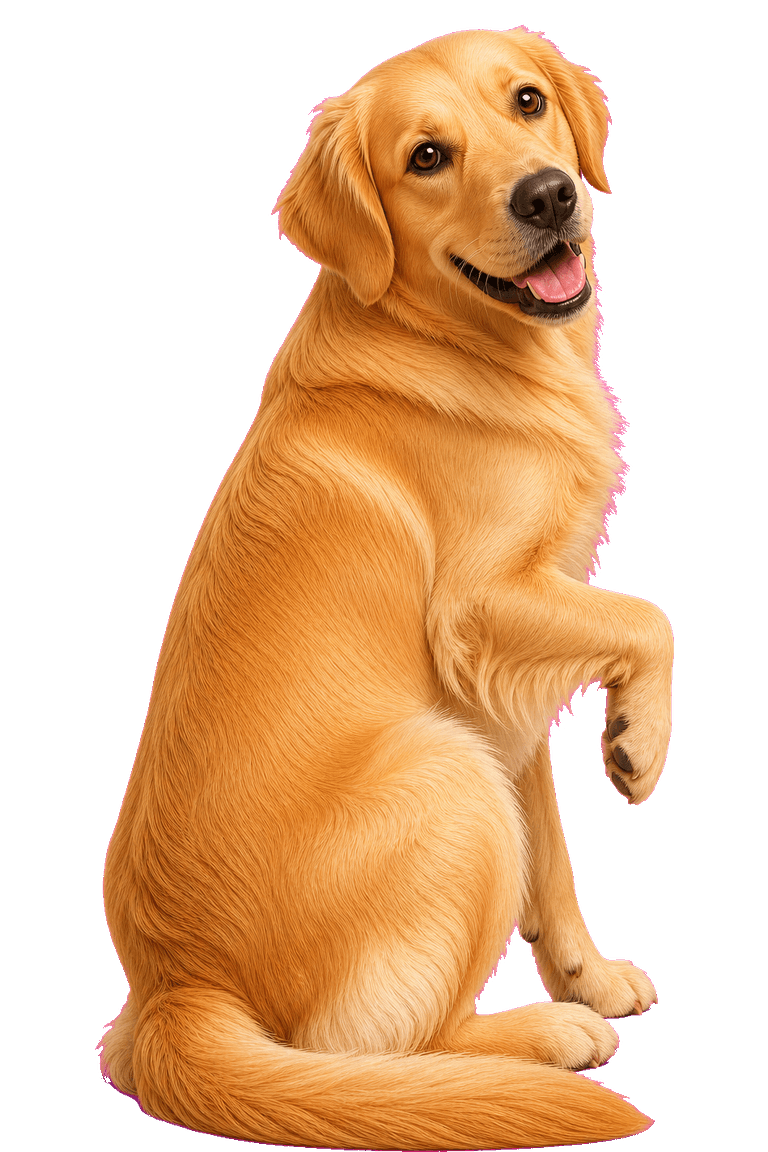 Golden Retriever Illustration