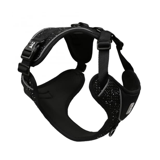 Duvoplus Ultimate Fit No-Pull-Geschirr (Granite Black, M)