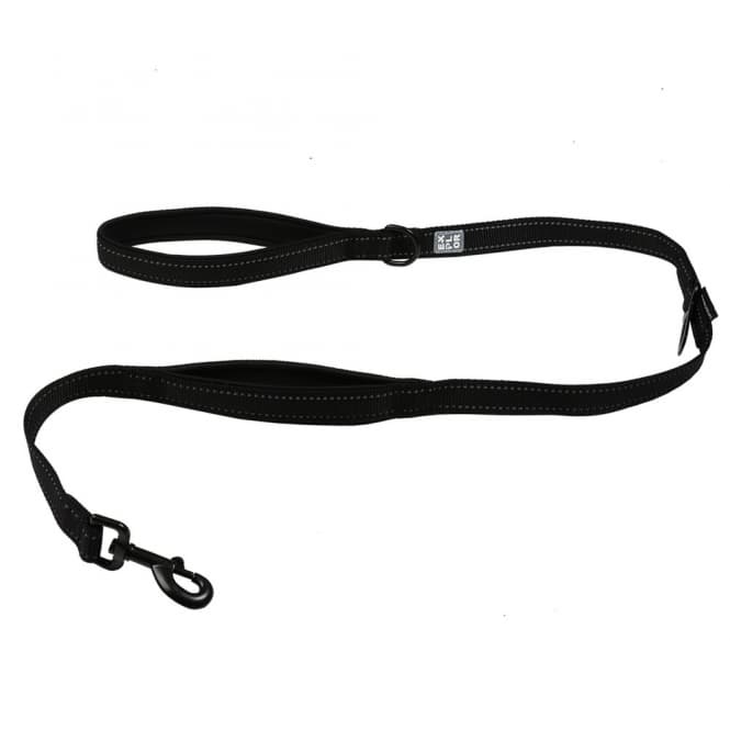 Duvoplus EXPLOR Ultimate Fit On-The-Road-Leine Fashion - Granite Black - 130cm