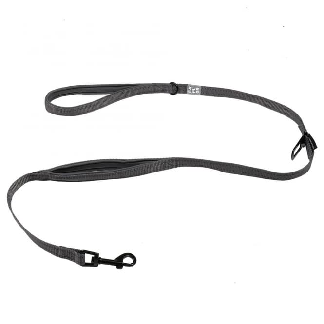 Duvoplus EXPLOR Ultimate Fit On-The-Road-Leine Safety - Silver Reflective - 130cm