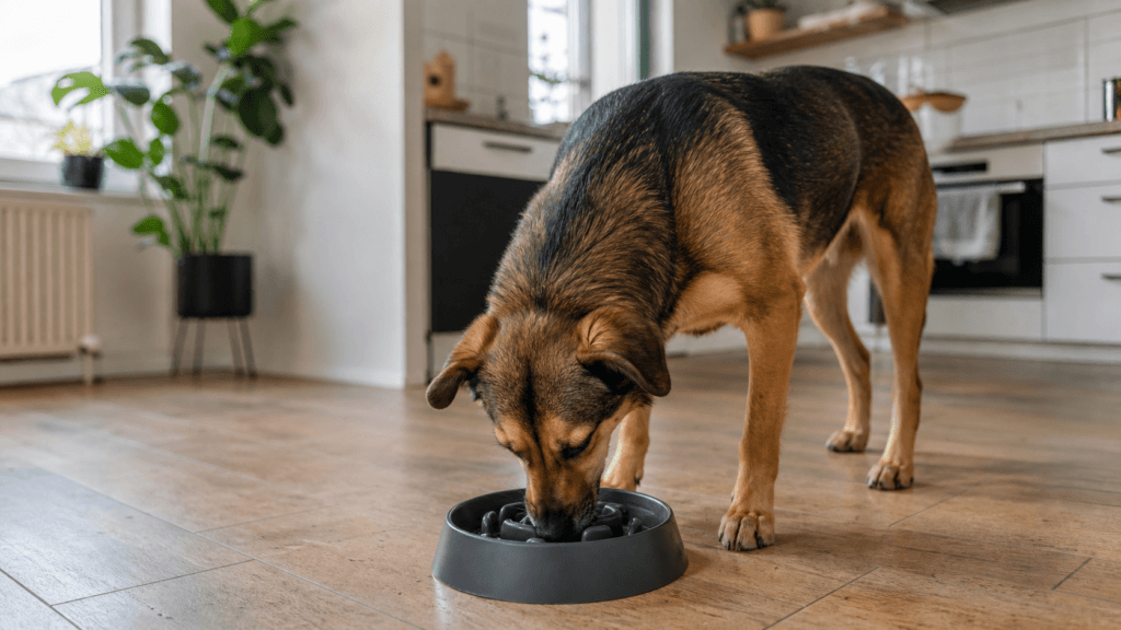 Hund schlingt Futter: Was wirklich hilft
