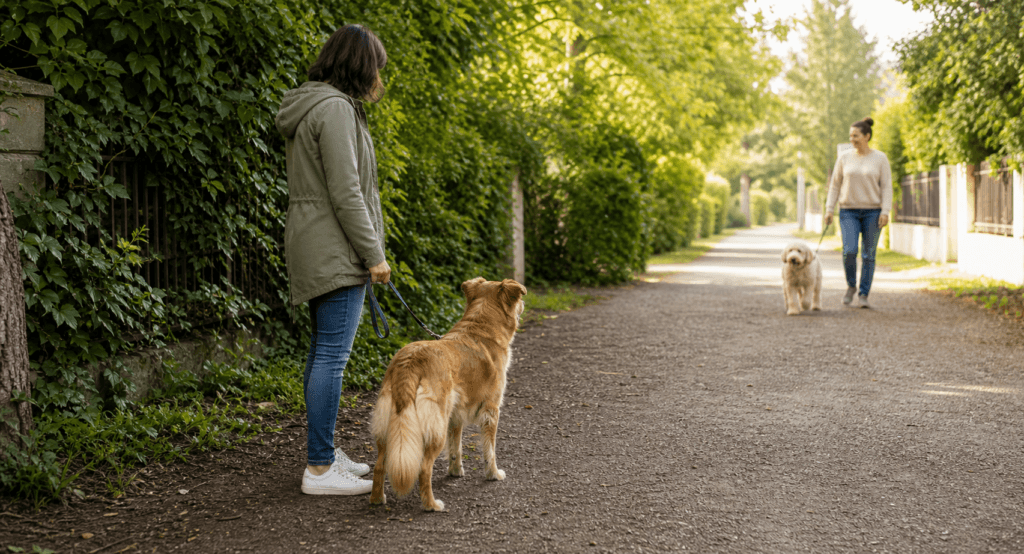 Hundebegegnungen: Warum Abstand gutes Training ist