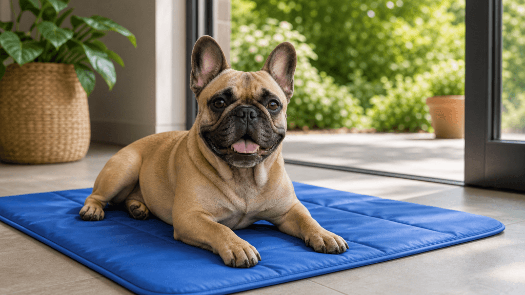 Hund im Sommer kühlen: Kühlmatte, Kühlspielzeug & Co.